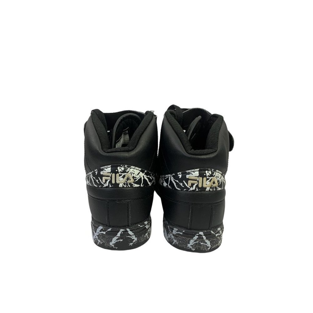 Fila Mens Marble Black Basketball Sneakers - Picture 4 of 6